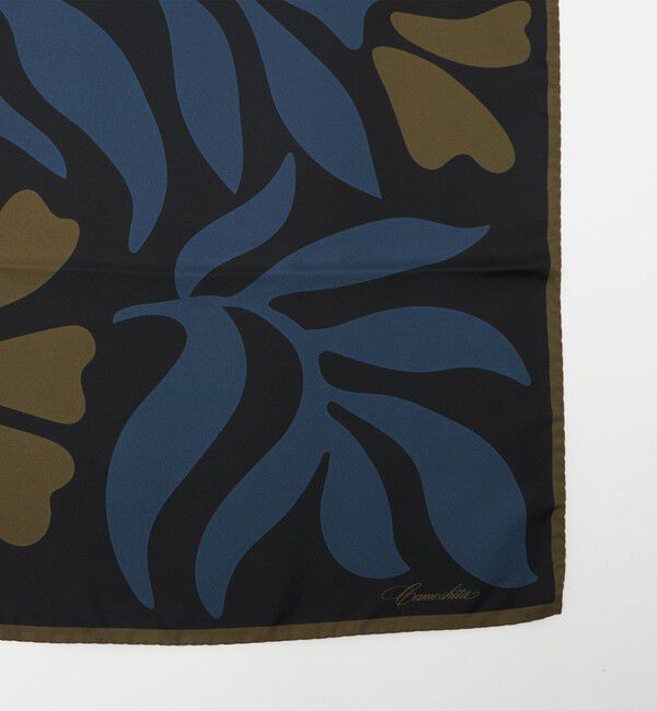 UNITED ARROWS「＜Camoshita＞フラワー プリント スカーフ」|バンダナ・スカーフ|