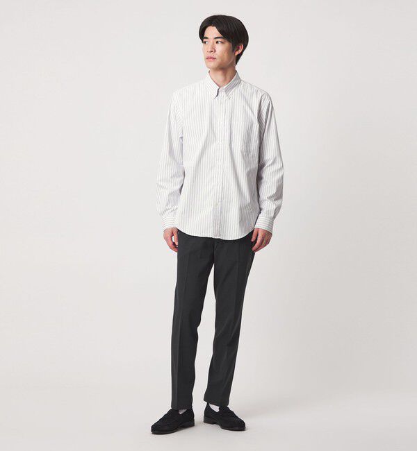 UNITED ARROWS green label relaxing「MULTI FUNCTION ピンオックス ボタンダウン 長袖シャツ -UVカット・吸水速乾・遮熱-」|シャツ・ブラウス|