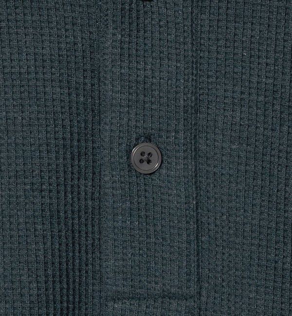 UNITED ARROWS green label relaxing「ワッフル 長袖 ポロシャツ」|ポロシャツ|