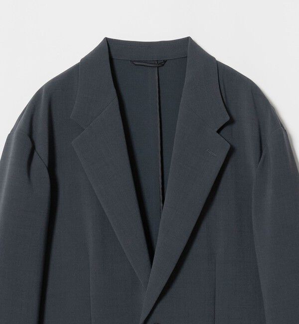 UNITED ARROWS green label relaxing「ダブルクロス ルーズ ジャケット -2WAYストレッチ-」|テーラードジャケット|