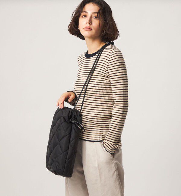UNITED ARROWS green label relaxing「＜PARTE＞キルティング トートバッグ / ショルダーバッグ はっ水」|ショルダー・メッセンジャー|