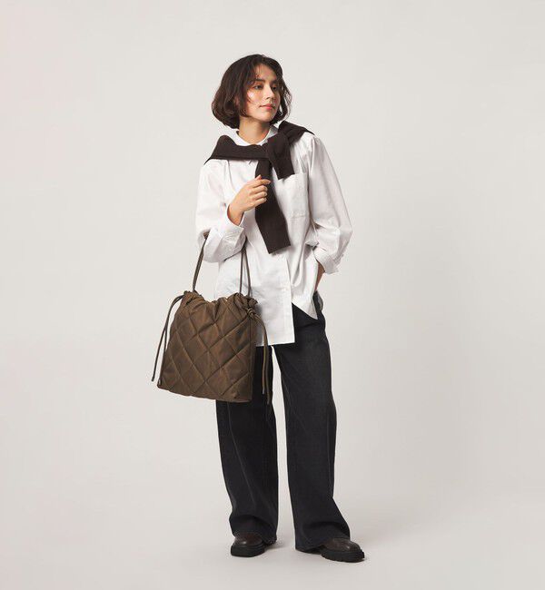 UNITED ARROWS green label relaxing「＜PARTE＞キルティング トートバッグ / ショルダーバッグ はっ水」|ショルダー・メッセンジャー|