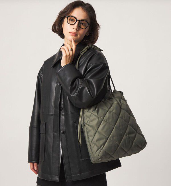 UNITED ARROWS green label relaxing「＜PARTE＞キルティング トートバッグ / ショルダーバッグ はっ水」|ショルダー・メッセンジャー|