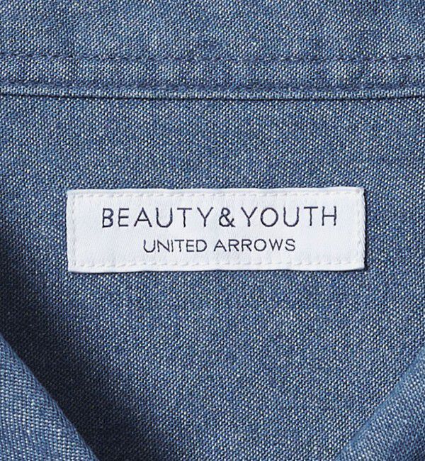 BEAUTY&YOUTH UNITED ARROWS「【WEB限定 WARDROBE SMART】デニムシャツ」|シャツ・ブラウス|