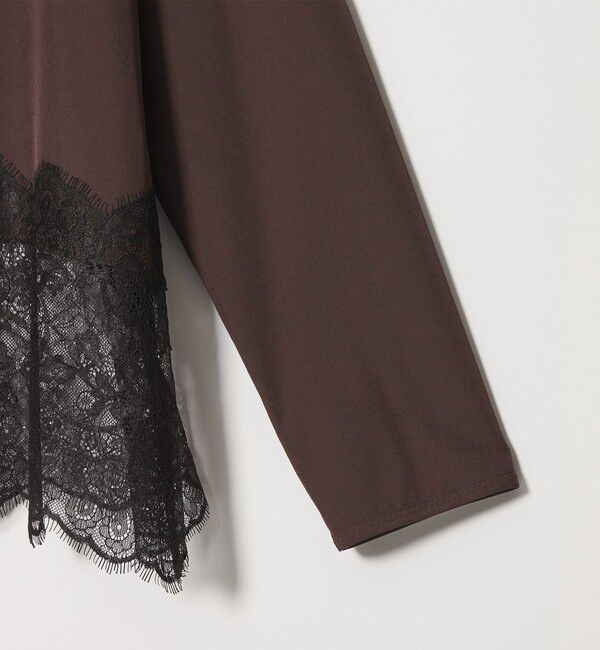 BEAUTY&YOUTH UNITED ARROWS「【WEB限定 Wardrobe DAILY MINIMAL】ヘムレース ブラウス ウォッシャブル」|シャツ・ブラウス|