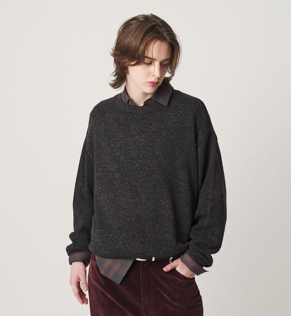 BEAUTY&YOUTH UNITED ARROWS「リッチ テクスチャード ニット ウォッシャブル」|ニット・セーター|