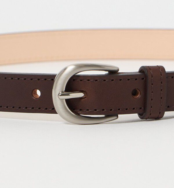 STEVEN ALAN「＜Steven Alan＞レザー 20mm ベルト」|ベルト|