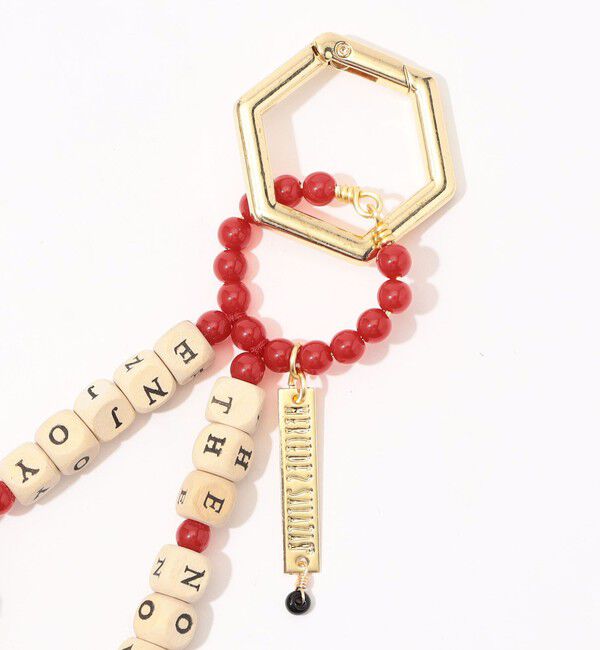 TOMORROWLAND GOODS「MERCEDES SALAZA Enjoy The Now Snake キーチェーン」|チャーム・キーホルダー|