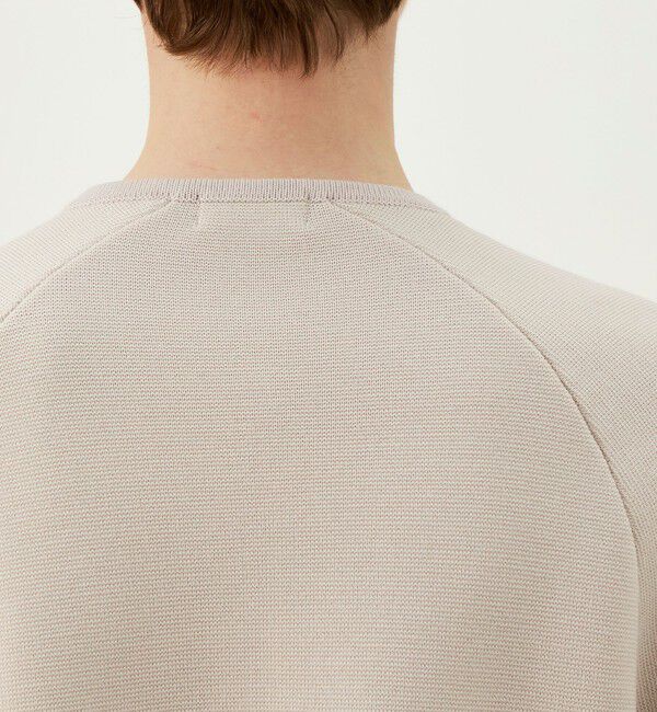 Ballsey「ウールポリエステルミラノリブ ビッグポンチョ」|カーディガン|