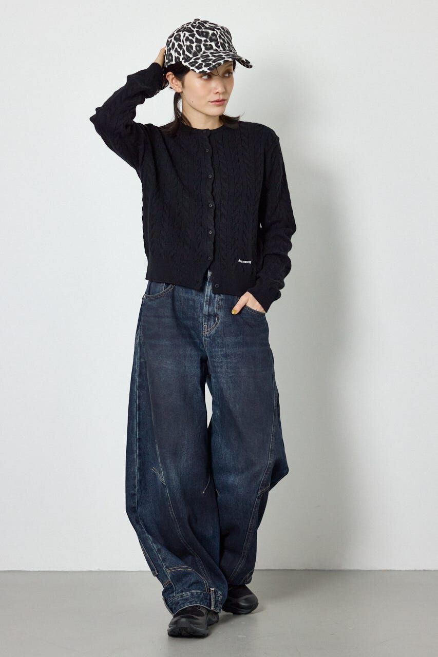 RODEO CROWNS「MINI ケーブルニット」|ニット・セーター|
