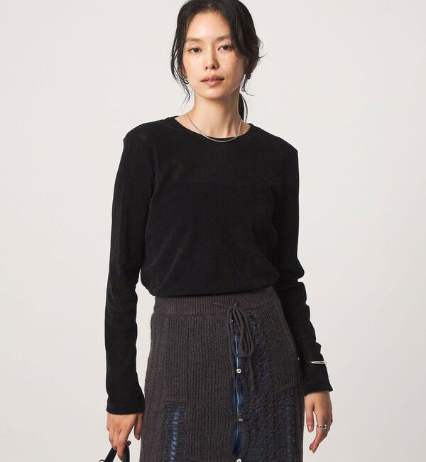 UNITED ARROWS green label relaxing「シアーフロッキー ロングスリーブ プルオーバー」|Tシャツ・カットソー|