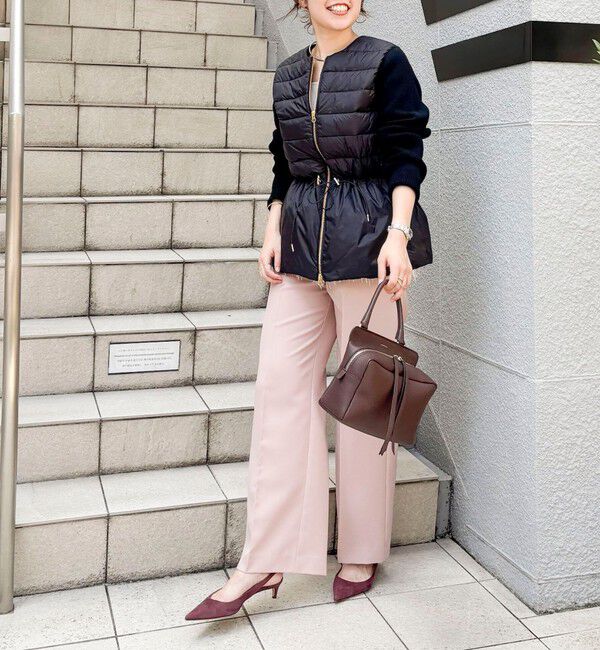 NOLLEY'S「【WEB＆一部店舗限定色アイテム】【TAION/タイオン】ニットコンビダウンジャケット」|ダウン|
