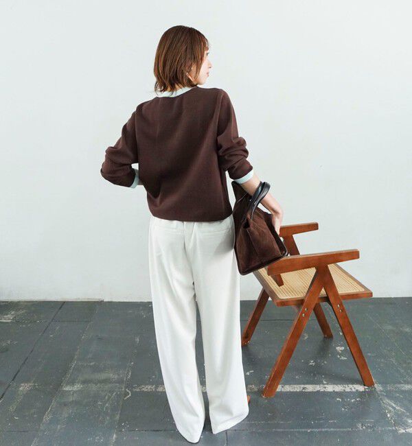 NOLLEY'S「ウォッシャブルカルゼイージーワイドパンツ」|その他|