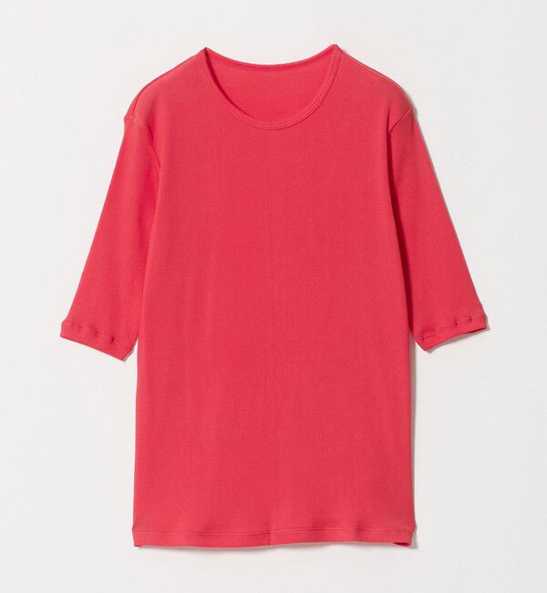 UNITED ARROWS「コットン テレコ 5分袖 カットソー」|Tシャツ・カットソー|