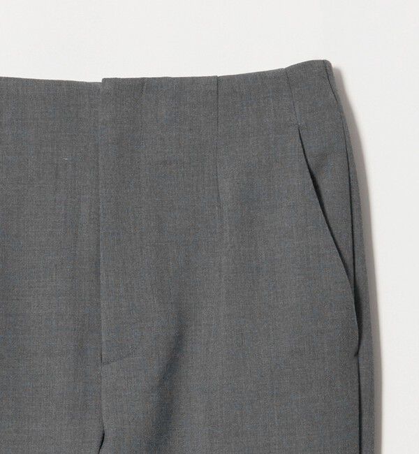UNITED ARROWS「ダブルクロス スリムパンツ ‐ストレッチ ウォッシャブル‐」|スラックス|