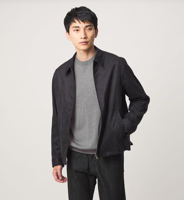 UNITED ARROWS green label relaxing「SUPER 120S ハイゲージ クルーネック ニット」|ニット・セーター|