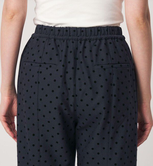 UNITED ARROWS green label relaxing「［size SHORT/TALLあり］キモウ ドット ニーハイフレアパンツ」|その他|