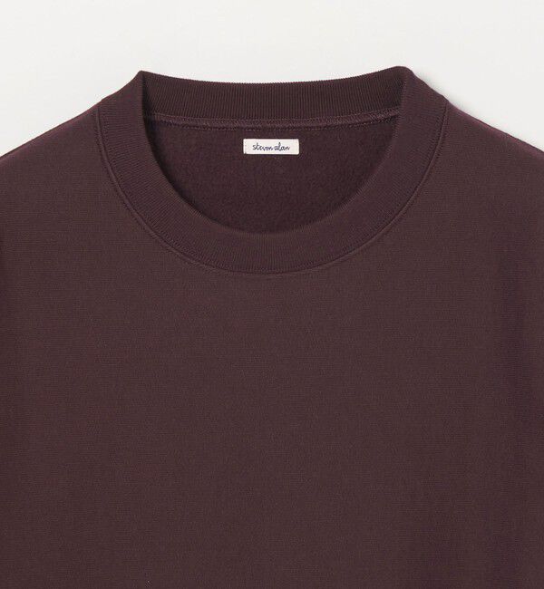 STEVEN ALAN「＜Steven Alan＞ キモウ ウラケ セットイン クルーネック スウェット」|スウェット・ジャージ|