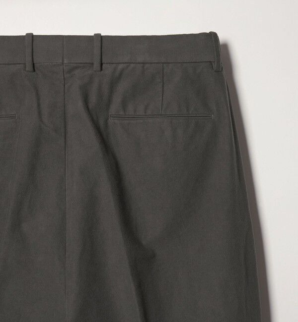STEVEN ALAN「＜Steven Alan＞ ライトモールスキン イン ツープリーツ ドレス トラウザーズ II」|スラックス|