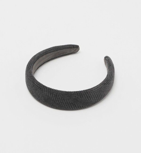 BEAUTY&YOUTH UNITED ARROWS「ヘリンボーン柄 カチューシャ」|カチューシャ|DK.GRAY