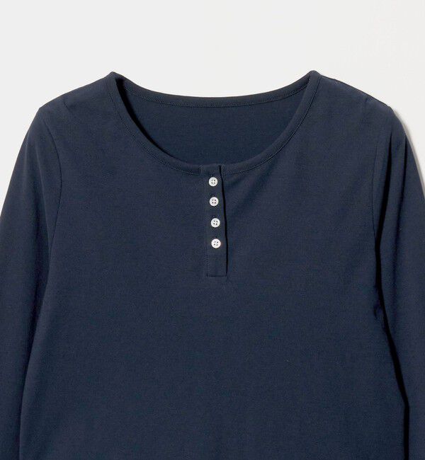 California General Store「＜CGS.＞レイヤード ヘンリー ネック ウィメンズ」|Tシャツ・カットソー|