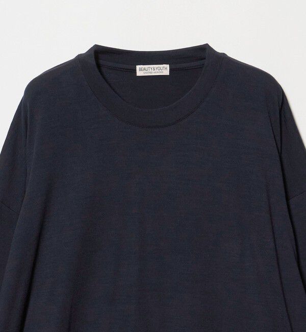 BEAUTY&YOUTH UNITED ARROWS「ウォッシャブル ウール ロングスリーブ Tシャツ」|Tシャツ・カットソー|