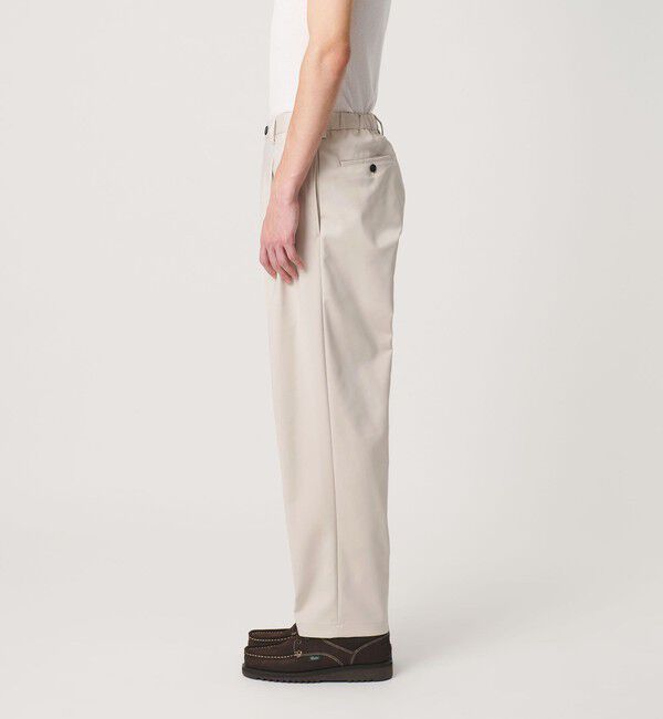 BEAUTY&YOUTH UNITED ARROWS「ダブル レイヤード バルーン イージー パンツ NO.9 ヨコストレッチ」|チノ|