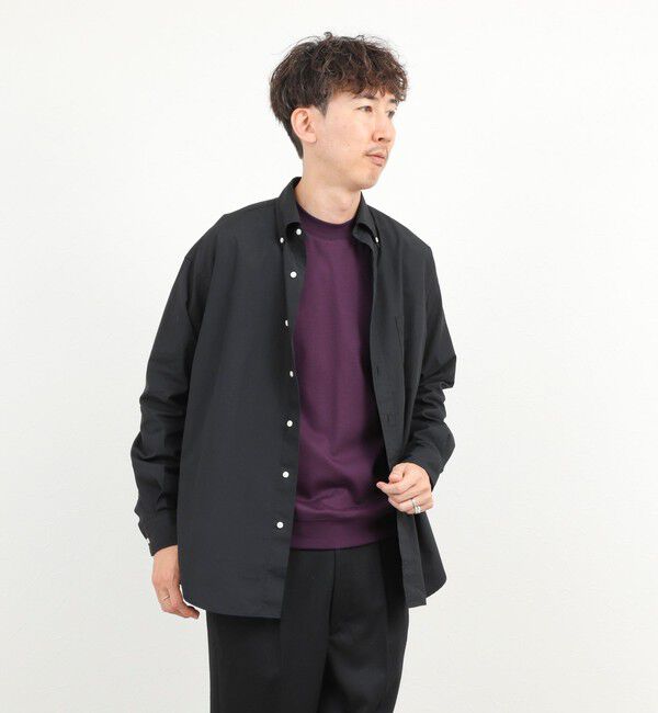 NOLLEY'S goodman「《ビジカジ対応》シルケットスムース クルーネック ドレスロンT 26AW」|Tシャツ・カットソー|