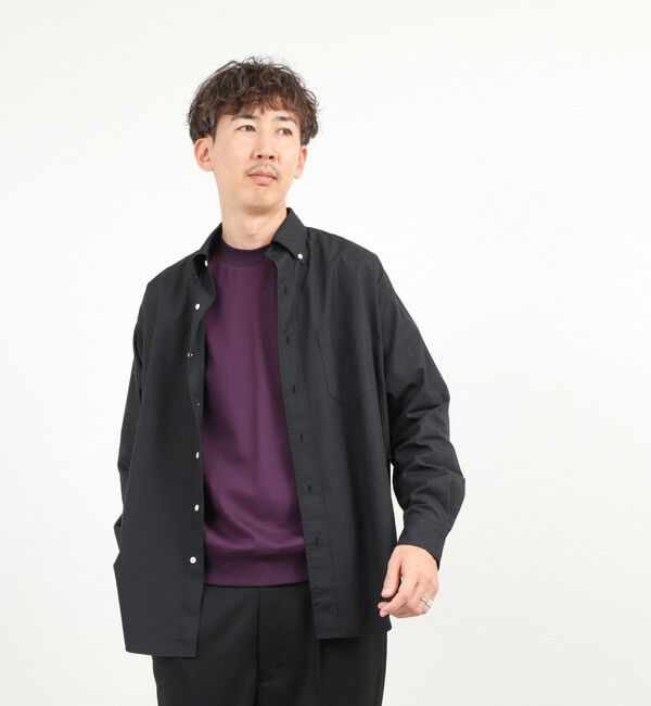 NOLLEY'S goodman「《ビジカジ対応》シルケットスムース クルーネック ドレスロンT 26AW」|Tシャツ・カットソー|