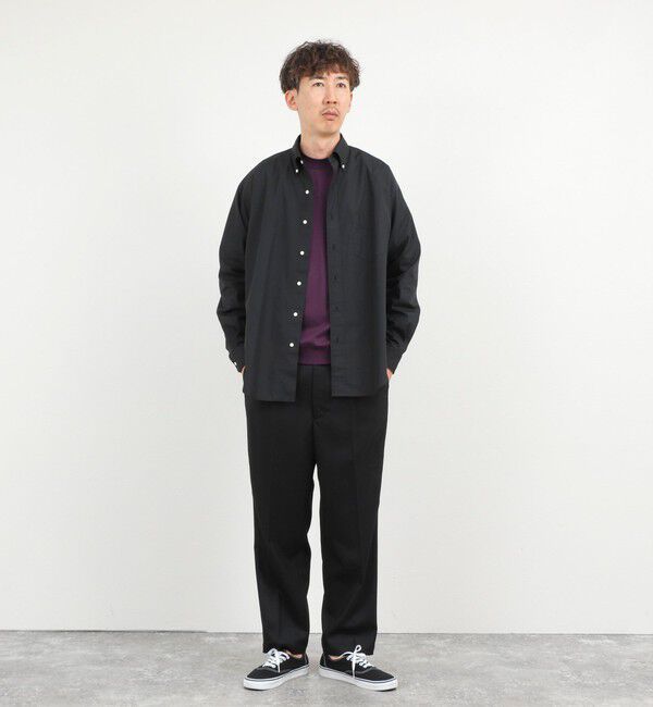 NOLLEY'S goodman「《ビジカジ対応》シルケットスムース クルーネック ドレスロンT 26AW」|Tシャツ・カットソー|