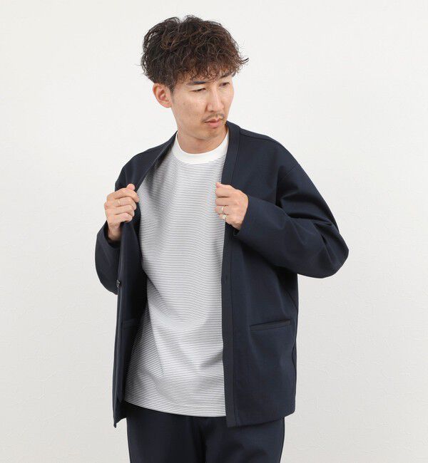 NOLLEY'S goodman「《セットアップ対応》ハイストレッチカーディガン 26AW」|カーディガン|