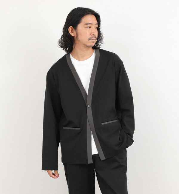 NOLLEY'S goodman「《セットアップ対応》ハイストレッチカーディガン 26AW」|カーディガン|