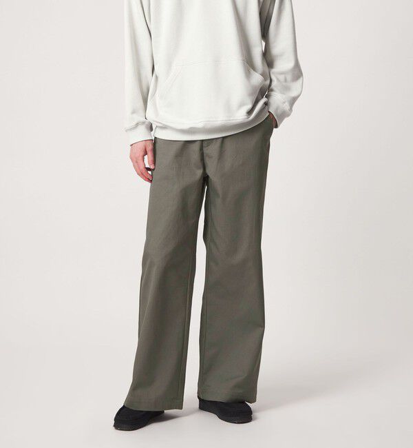 UNITED ARROWS green label relaxing「【別注】【WEB限定】＜3/2 WORKS＞バギー チノパンツ」|チノ|OLIVE