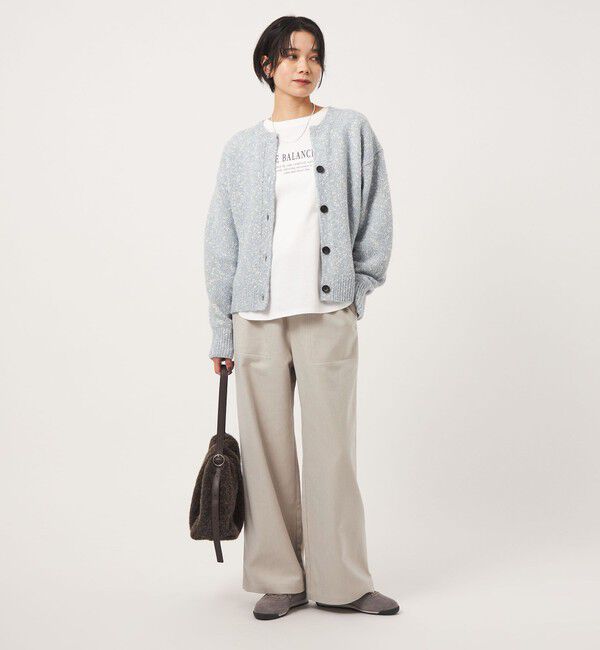 UNITED ARROWS green label relaxing「［size SHORTあり］メランジ カルゼ ベイカー パンツ」|その他|