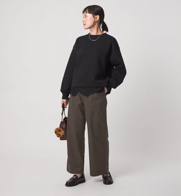 UNITED ARROWS green label relaxing「［size SHORTあり］メランジ カルゼ ベイカー パンツ」|その他|