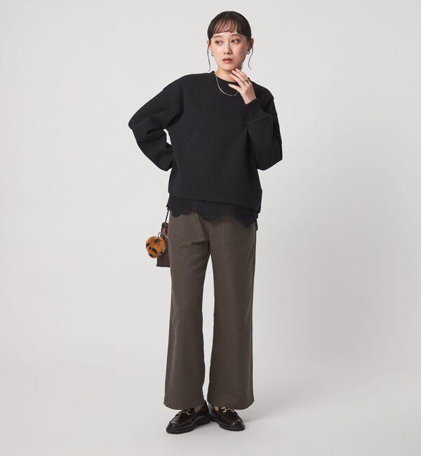 UNITED ARROWS green label relaxing「［size SHORTあり］メランジ カルゼ ベイカー パンツ」|その他|