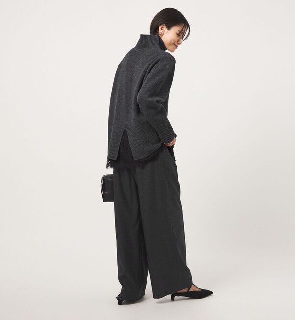 UNITED ARROWS green label relaxing「［size SHORTあり］SERENITY ハイネック プルオーバー ニット」|ニット・セーター|