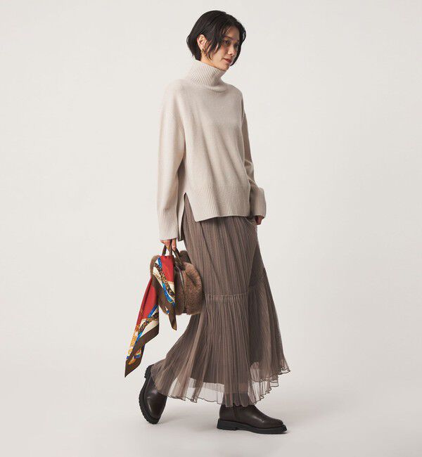 UNITED ARROWS green label relaxing「［size SHORTあり］SERENITY ハイネック プルオーバー ニット」|ニット・セーター|