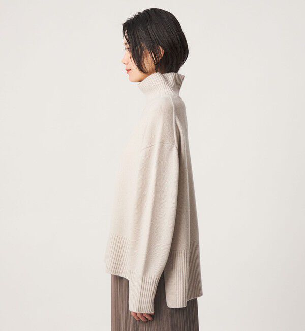 UNITED ARROWS green label relaxing「［size SHORTあり］SERENITY ハイネック プルオーバー ニット」|ニット・セーター|