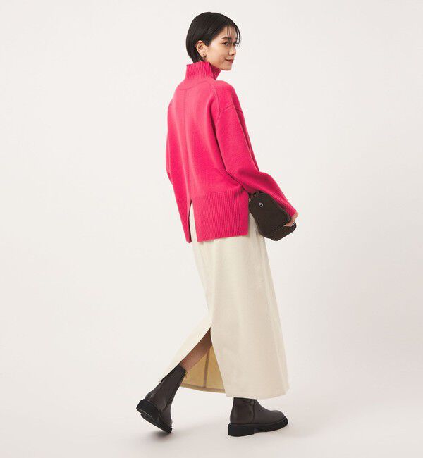 UNITED ARROWS green label relaxing「［size SHORTあり］SERENITY ハイネック プルオーバー ニット」|ニット・セーター|