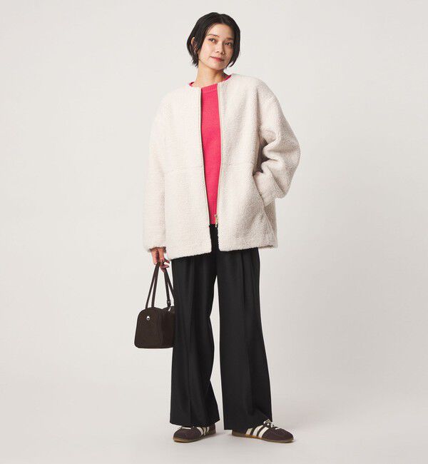 UNITED ARROWS green label relaxing「［size SHORTあり］SERENITY クルーネック プルオーバー ニット」|ニット・セーター|
