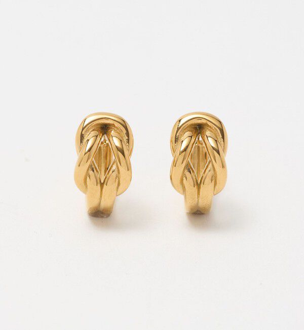 BEAUTY&YOUTH UNITED ARROWS「＜by Preek＞ノット フープ ピアス」|ピアス|GOLD