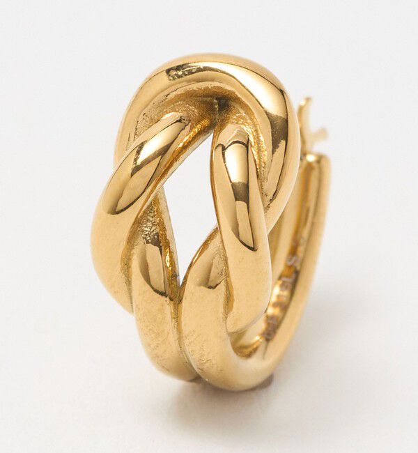 BEAUTY&YOUTH UNITED ARROWS「＜by Preek＞ノット フープ ピアス」|ピアス|