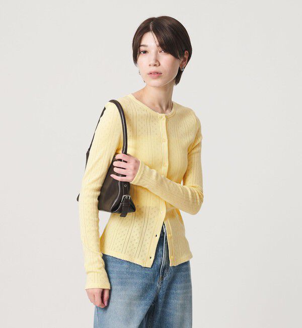 BEAUTY&YOUTH UNITED ARROWS「【別注】＜PALM＞クルーネック カーディガン」|カーディガン|