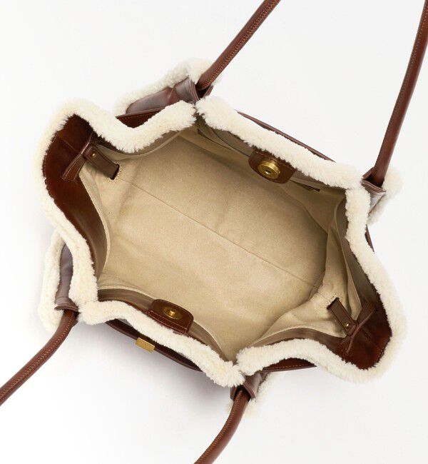 BEAUTY&YOUTH UNITED ARROWS「＜JW PEI＞レザーライク ボア トートバッグ」|トートバッグ|