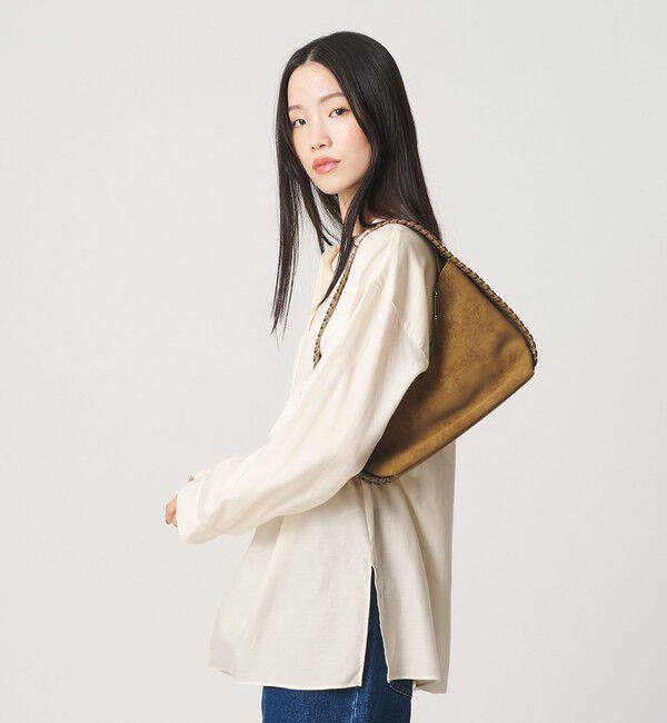 BEAUTY&YOUTH UNITED ARROWS「キュプラコットン スキッパー ブラウス」|シャツ・ブラウス|