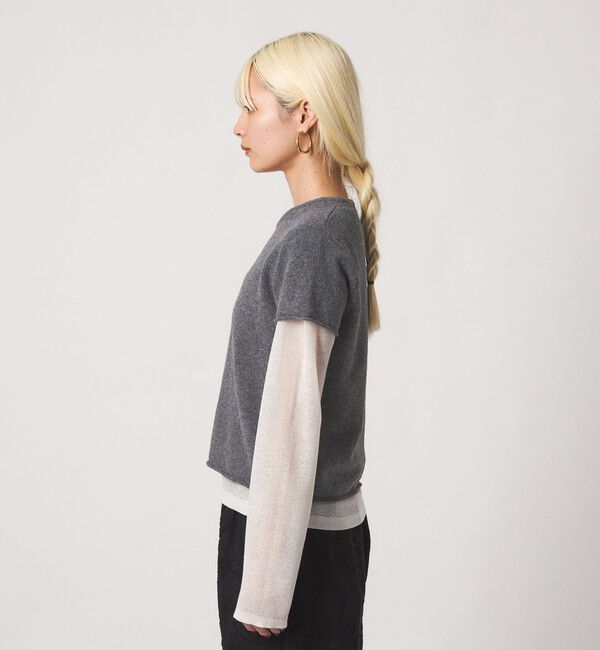 BEAUTY&YOUTH UNITED ARROWS「レイヤード セット ニットプルオーバー ウォッシャブル」|ニット・セーター|