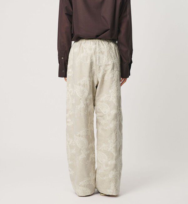 BEAUTY&YOUTH UNITED ARROWS「ジャガード ペイズリー エンブロイダリー ドローストリングパンツ」|その他|