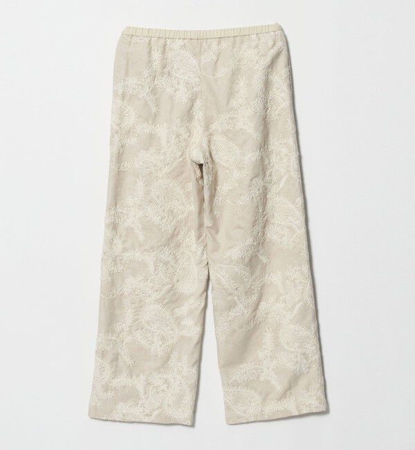 BEAUTY&YOUTH UNITED ARROWS「ジャガード ペイズリー エンブロイダリー ドローストリングパンツ」|その他|