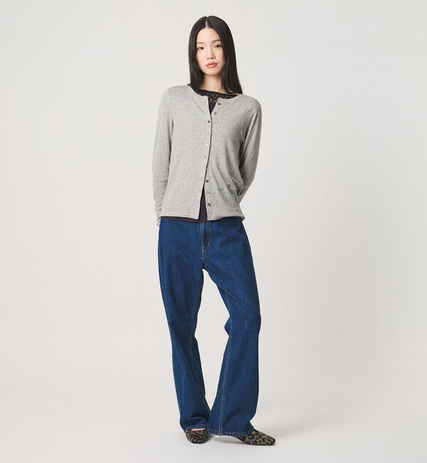 BEAUTY&YOUTH UNITED ARROWS「毛セルロースブレンド クルーネック カーディガン」|カーディガン|